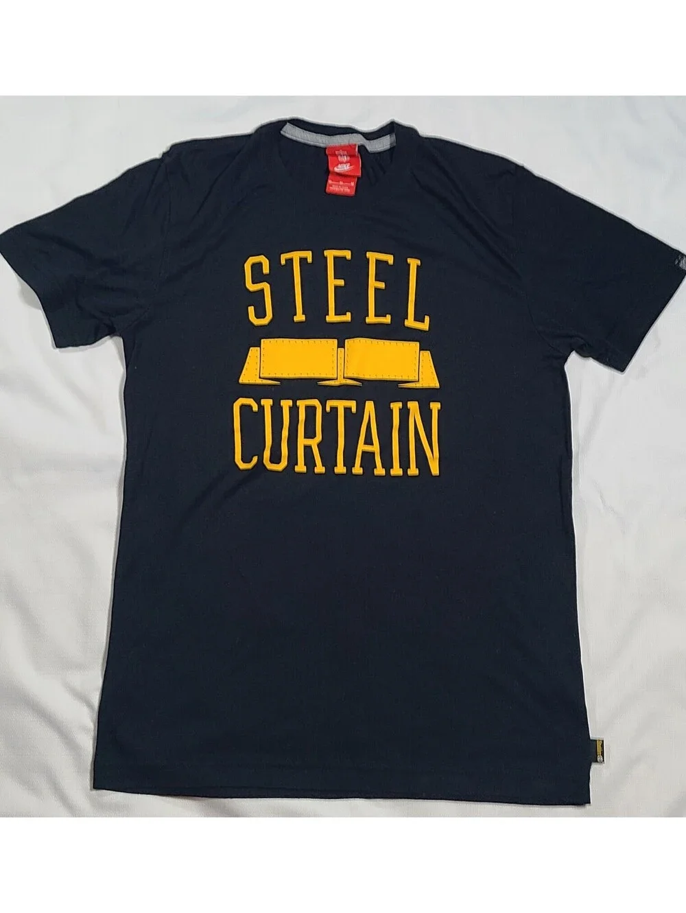 Nike NFL Pittsburgh Steelers Steel Curtain T-Shirt Medium